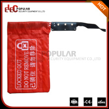 Elecpopular High Quality Crane Controller Lockout Bag com etiquetas de advertência 230mmx400mm